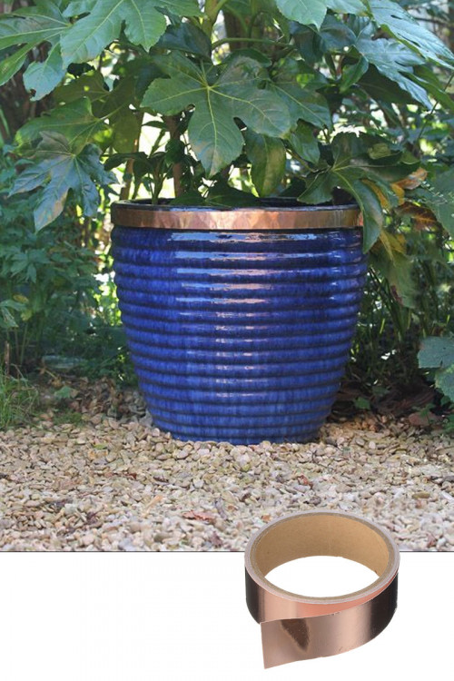 Anti-slakken kopertape 3cm x 4m Nature