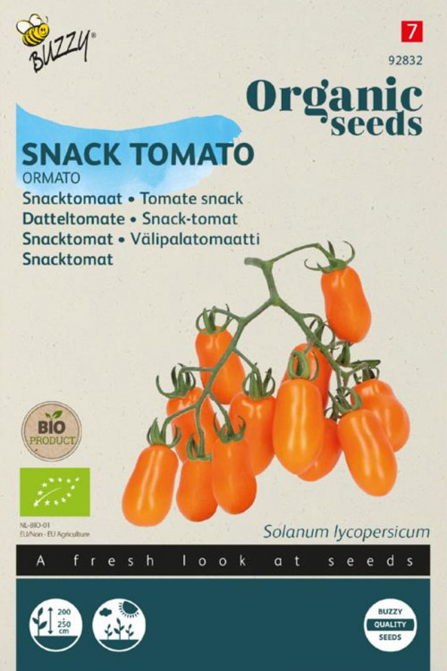 Ormato Snack tomato organic seeds - 2026