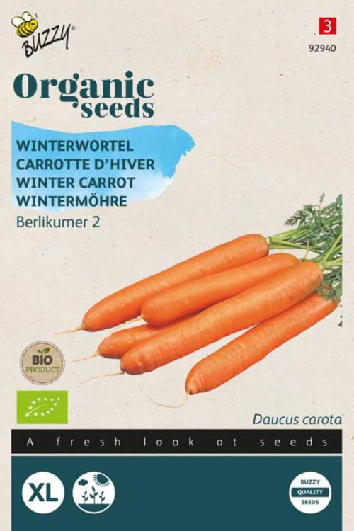 Berlikum 2 Winterwortelen biologische zaden - 2026