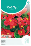 Red Komeet F1 Begonia seeds