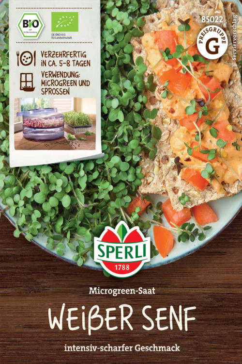 Green Radish microgreen BIO Sprouting Pads - 2026