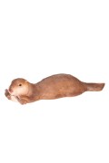 Beaver with wood - Floating