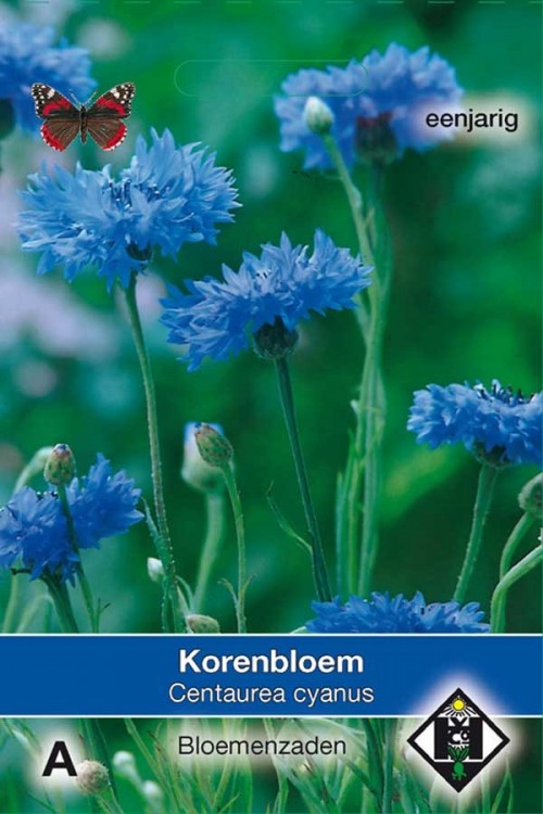 Enkele Blauwe Centaurea Korenbloem zaden
