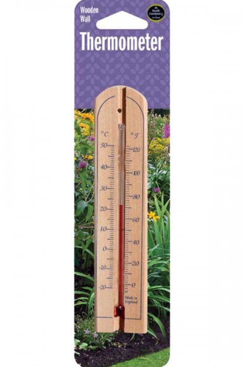 Muur Thermometer - Houten