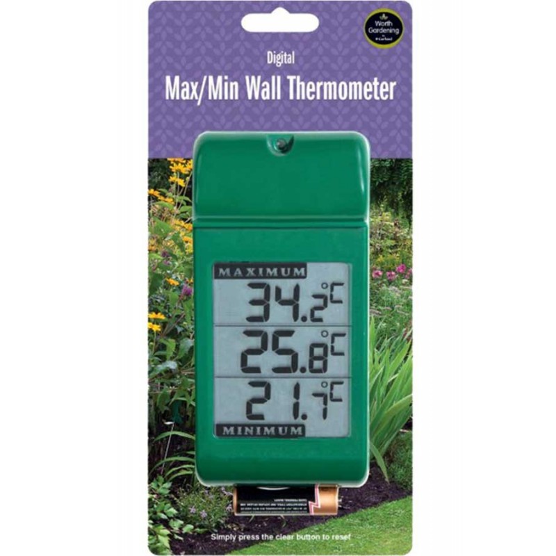 Schatting boom mild MIN-MAX Digitaal Muurthermometer - Thermometers kopen? Tuinzaden.eu