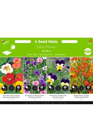 Seedmats Vegetable Seedmat 4 x 20x20cm