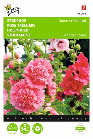 Summer Carnival - Double Hollyhock seeds