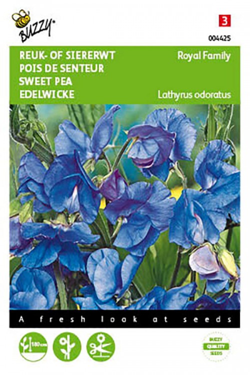 Royal Family Blauwe Siererwt Lathyrus zaden