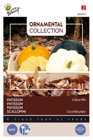 Gemengde kleuren patisson...