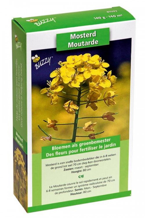 Yellow Mustard seeds 140m2 green manure