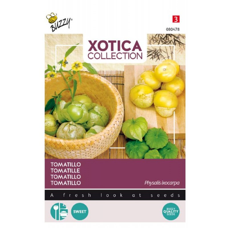 Mexicaanse Aardkers Tomatillo Groentezaden kopen? Tuinzaden.eu