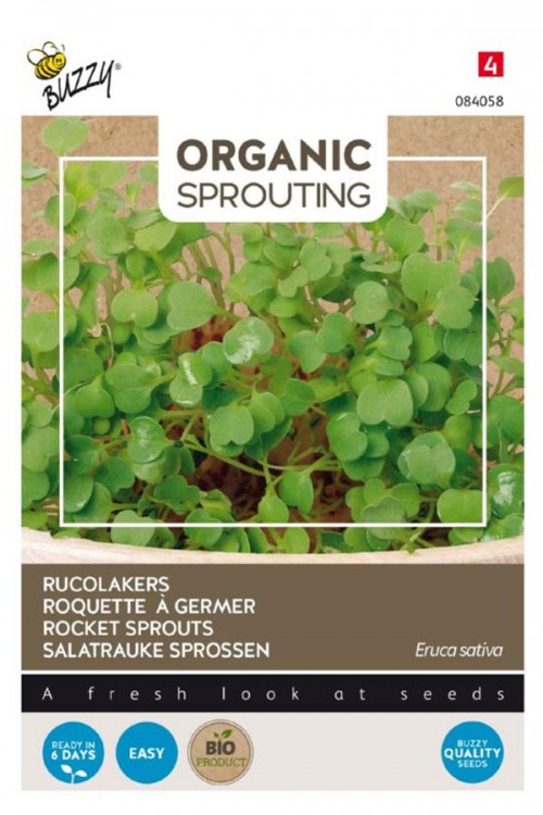 Rucolakers - Organic Sprouting biologische zaden