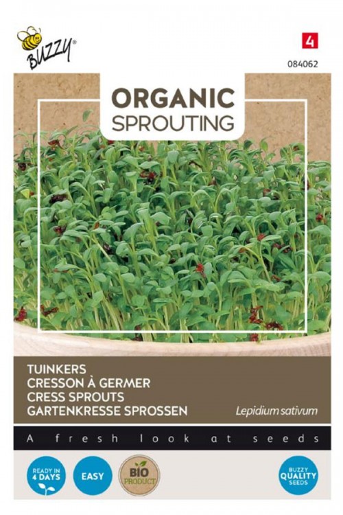 Tuinkers - Organic Sprouting biologische zaden