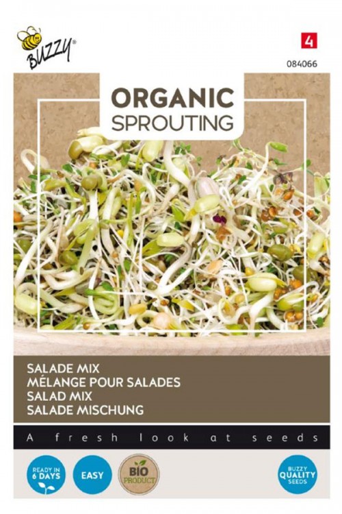 Salade Mix - Organic Sprouting biologische zaden