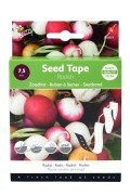 Radish mix - Fun garden Seed Tape