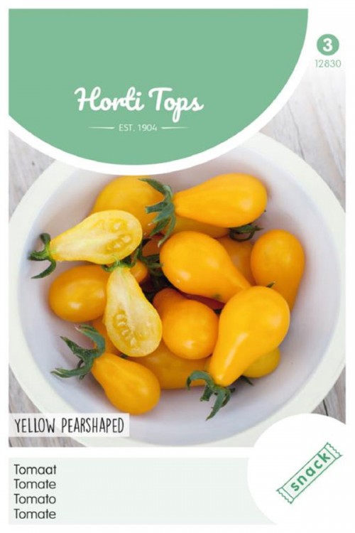 Yellow Pearshaped cherry tomato seeds