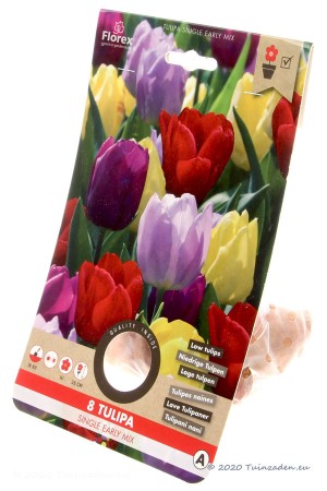 Single Early Tulips Mixed -...
