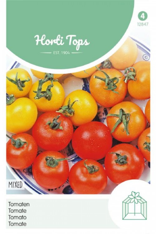 3 soorten kleuren tomaat zaden