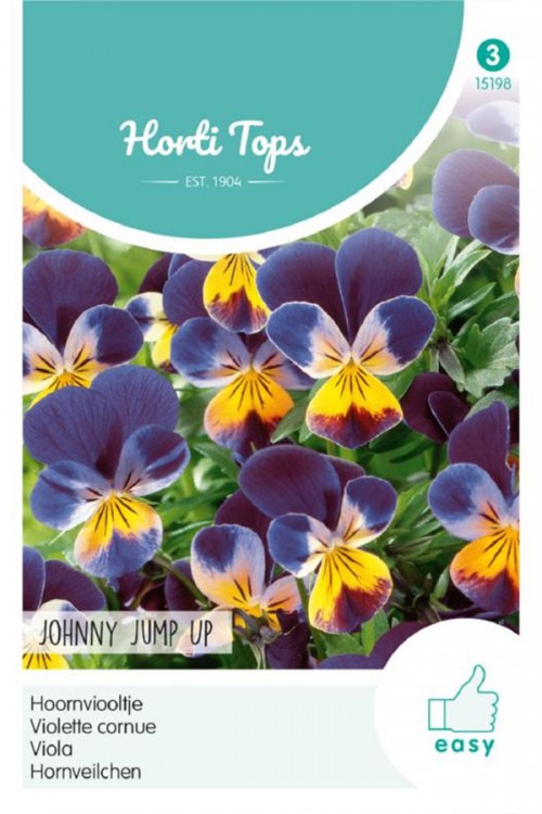 Johnny Jump Up - Bedding Pansy seeds