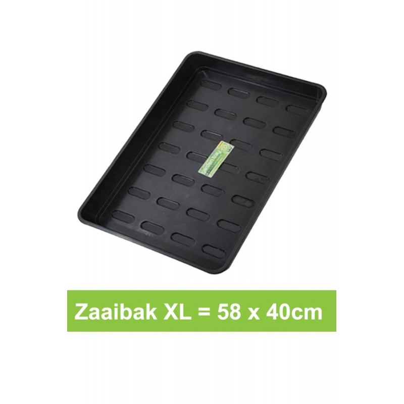 FUCNEN Zaadbakken voor zaailingen, tuin zonder gaten, 6 stuks, plant, rechthoekig/half zaad, plastic trays