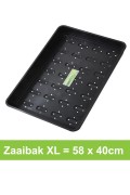 Zaaibak XL met gaten - 58 x 40cm - G153