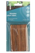 FSC houten plantlabels 10cm - 24 steeketiketten