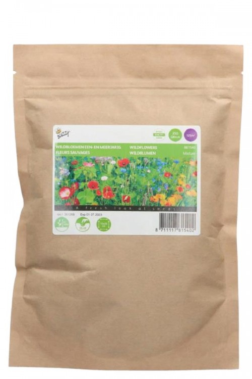 Mixture annual and perennial wild flowers seeds