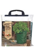 Potato grow bags with access to harvest - 2 pcs