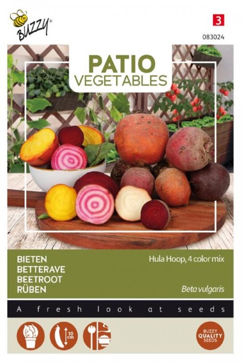 Hula Hoop color mix beetroot seeds